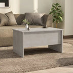 vidaXL Coffee Table Lift Top End Table Accent Side Sofa Table Engineered Wood - 31.5 x 19.7 x 16.7