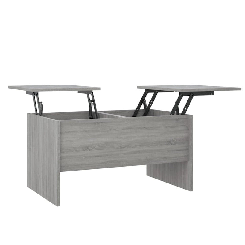 vidaXL Coffee Table Lift Top End Table Accent Side Sofa Table Engineered Wood - 31.5 x 19.7 x 16.7