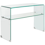 Hawa Clear Console Table - 43.3 x 13.8 x 29.5 - 43Wx14Dx30H