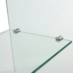 Hawa Clear Console Table - 43.3 x 13.8 x 29.5 - 43Wx14Dx30H