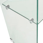 Hawa Clear Console Table - 43.3 x 13.8 x 29.5 - 43Wx14Dx30H