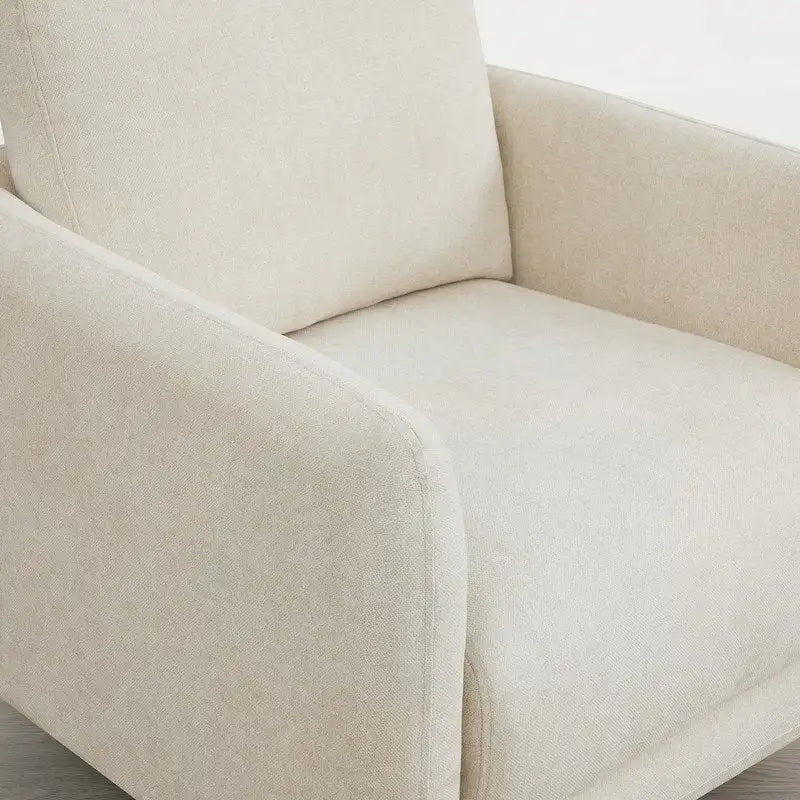 Rebecca Swivel Accent Chair Armchair with Back Cushion