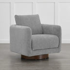 Rebecca Swivel Accent Chair Armchair with Back Cushion