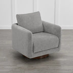 Rebecca Swivel Accent Chair Armchair with Back Cushion