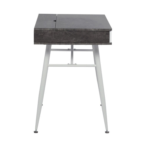 Alcove Modern Desk with Large Split Drawer