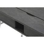 Alcove Modern Desk with Large Split Drawer