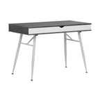 Alcove Modern Desk with Large Split Drawer