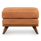 Nolita Ottoman - Full Grain Genuine Italian Leather
