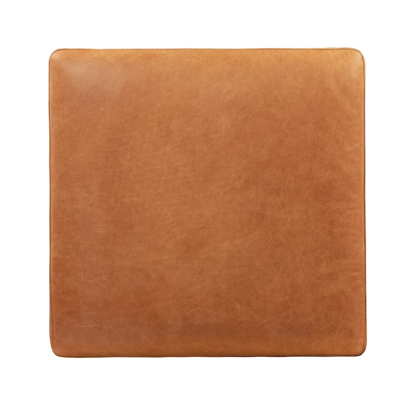 Nolita Ottoman - Full Grain Genuine Italian Leather