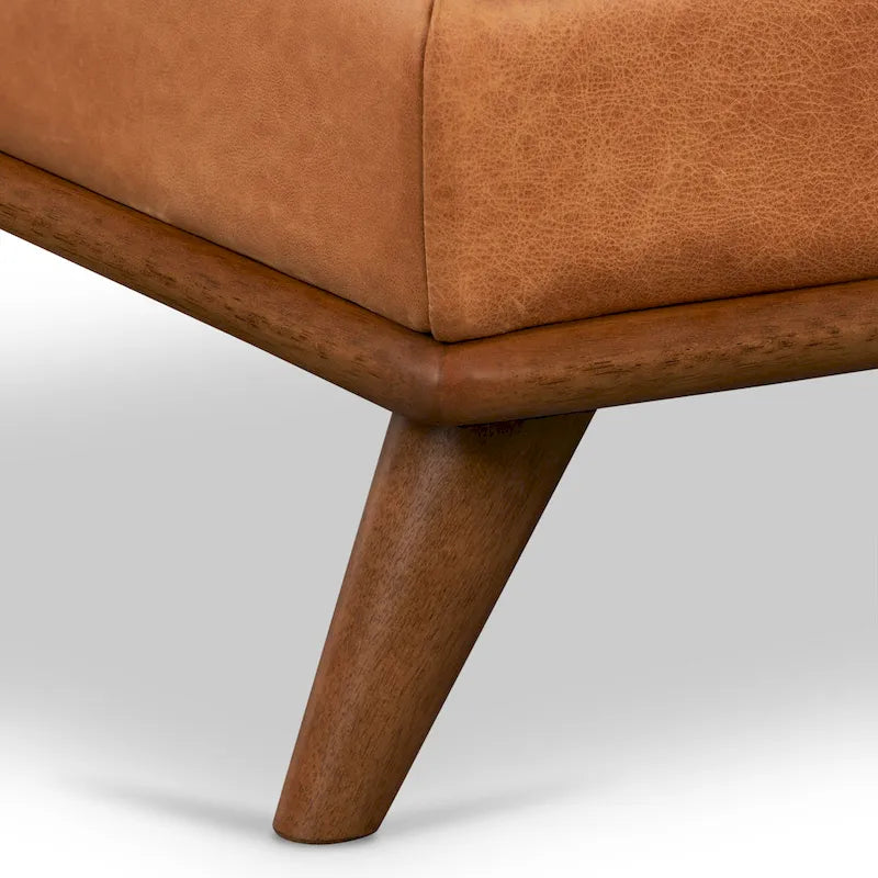 Nolita Ottoman - Full Grain Genuine Italian Leather