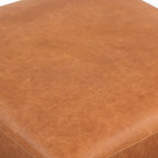 Nolita Ottoman - Full Grain Genuine Italian Leather