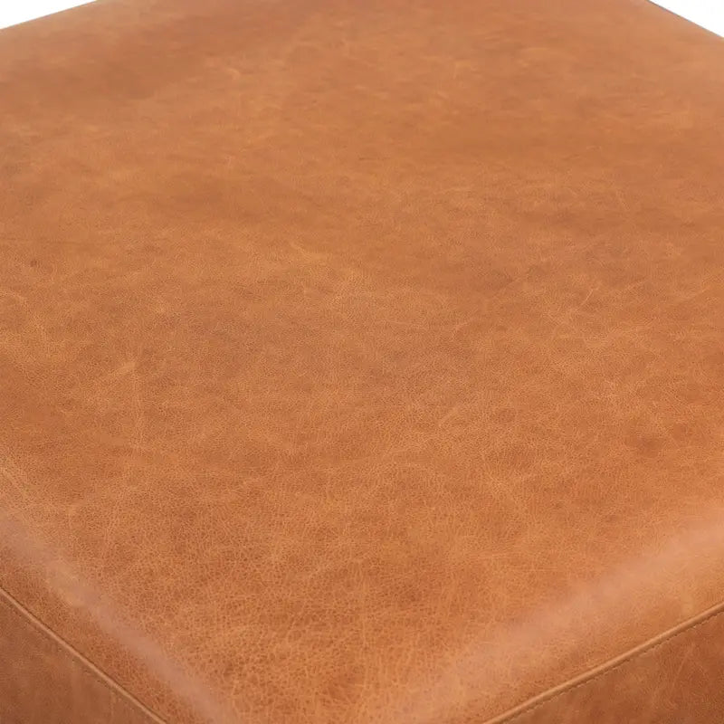 Nolita Ottoman - Full Grain Genuine Italian Leather