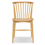 Ligna Dining Chair - Spindled Bark with Solid Wood Frame