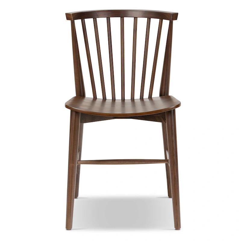 Ligna Dining Chair - Spindled Bark with Solid Wood Frame