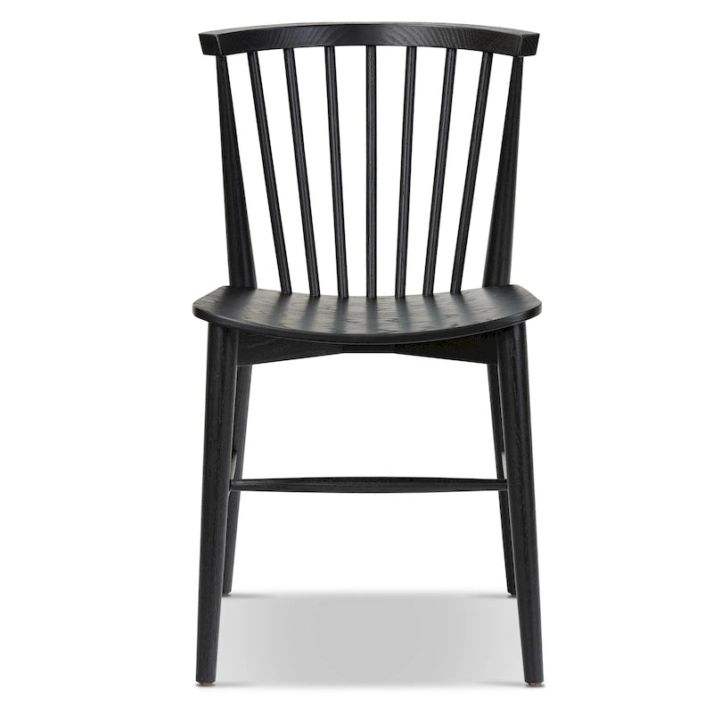 Ligna Dining Chair - Spindled Bark with Solid Wood Frame