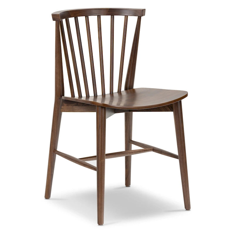 Ligna Dining Chair - Spindled Bark with Solid Wood Frame