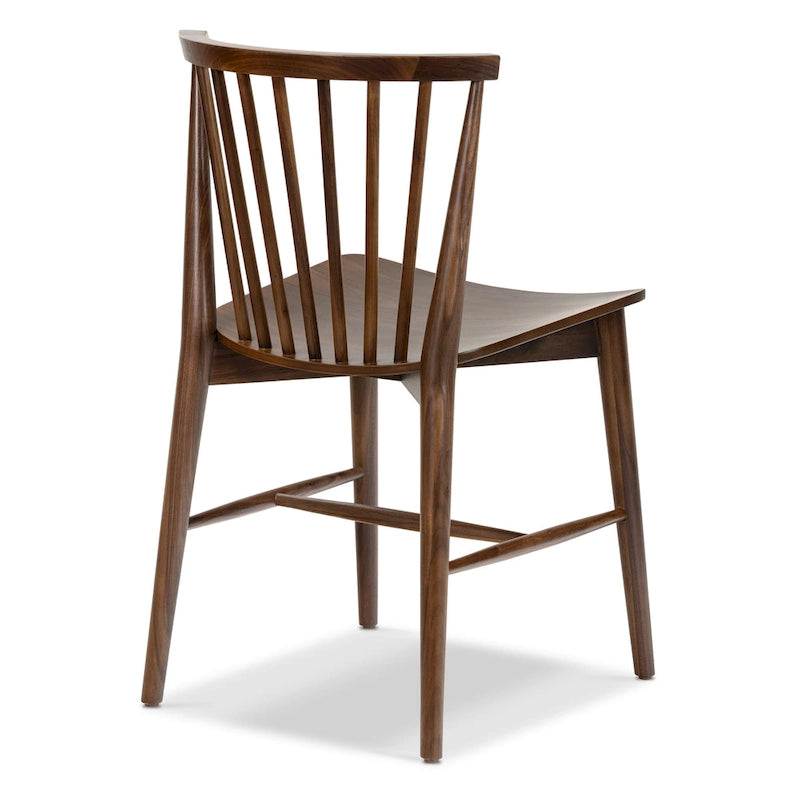 Ligna Dining Chair - Spindled Bark with Solid Wood Frame