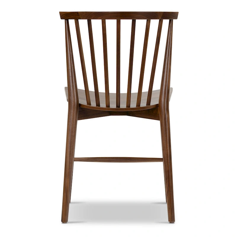 Ligna Dining Chair - Spindled Bark with Solid Wood Frame