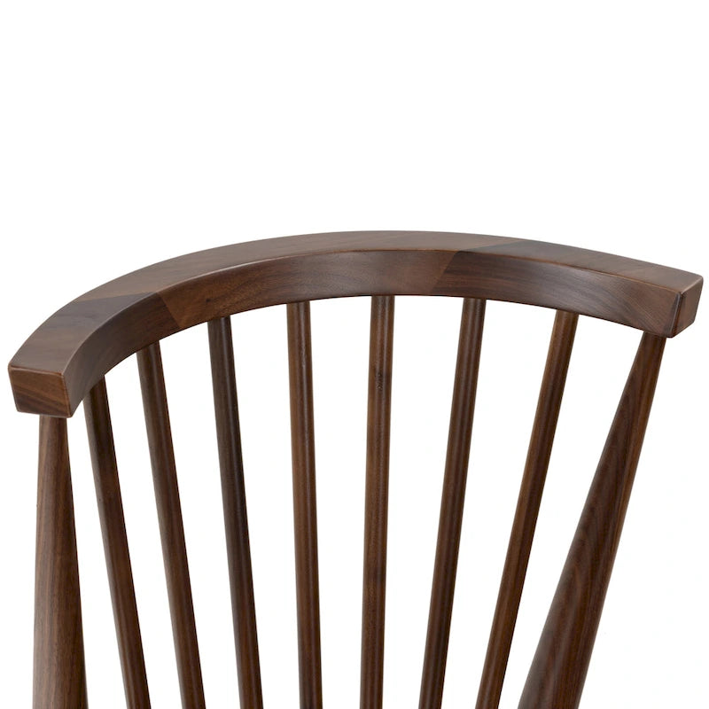 Ligna Dining Chair - Spindled Bark with Solid Wood Frame