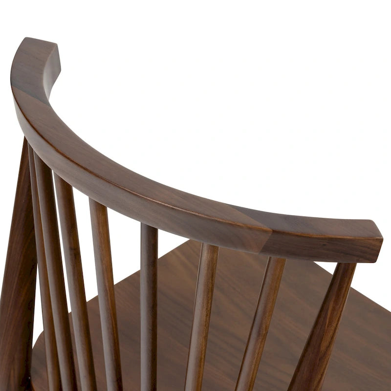 Ligna Dining Chair - Spindled Bark with Solid Wood Frame