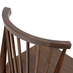 Ligna Dining Chair - Spindled Bark with Solid Wood Frame