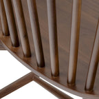 Ligna Dining Chair - Spindled Bark with Solid Wood Frame