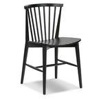 Ligna Dining Chair - Spindled Bark with Solid Wood Frame