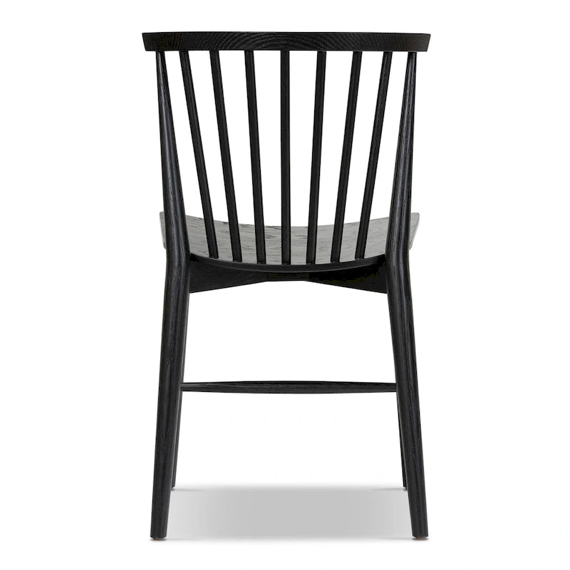 Ligna Dining Chair - Spindled Bark with Solid Wood Frame