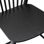 Ligna Dining Chair - Spindled Bark with Solid Wood Frame