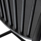 Ligna Dining Chair - Spindled Bark with Solid Wood Frame