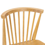 Ligna Dining Chair - Spindled Bark with Solid Wood Frame