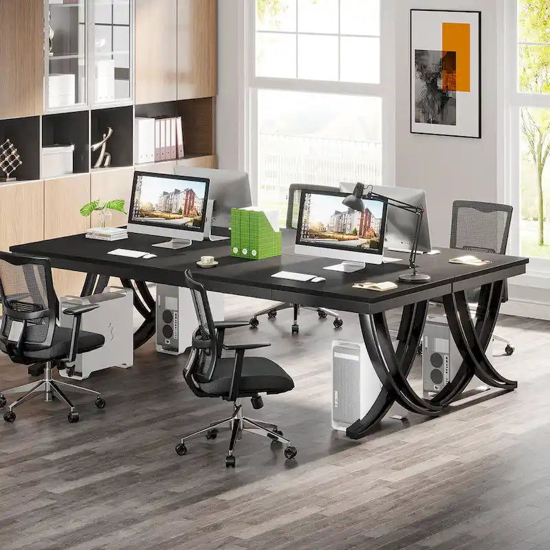 78 Computer Desk for Home Office, Rectangular Writting Table for Study Room