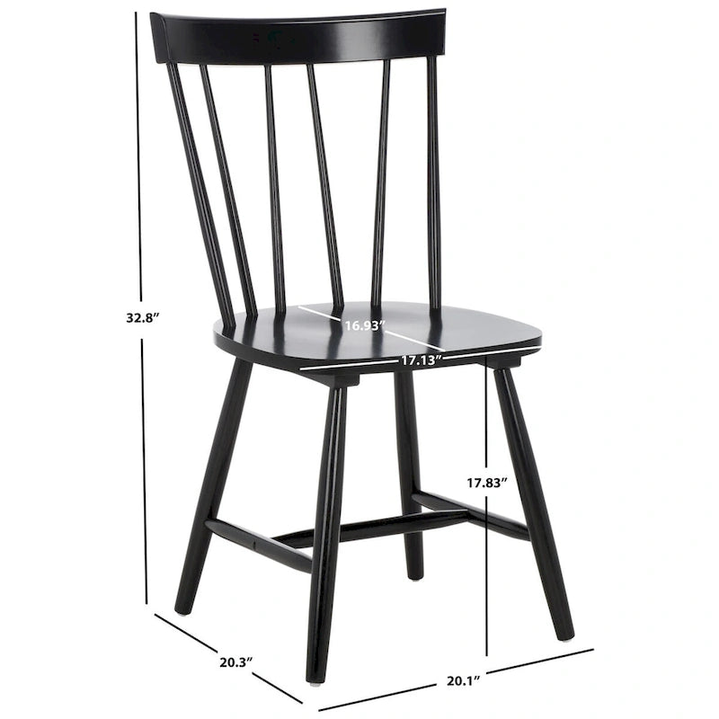 Home Kealey 18-inch Dining Chair [SET of 2] - 19Wx17Dx35H